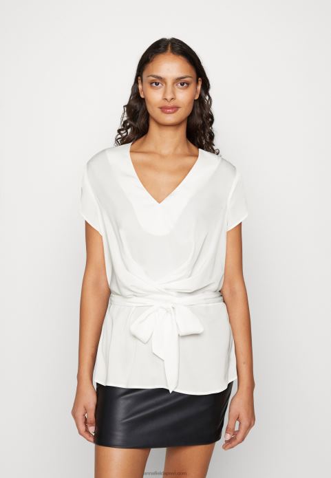 sievietes apdrukas t-krekls gandrīz balts 2LHT323 Anna Field