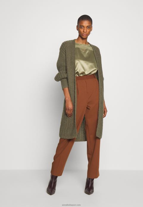 sievietes apdrukas t-krekls martini olive 2LHT256 Anna Field