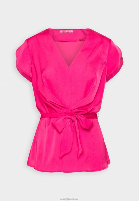 sievietes apdrukas t-krekls rozā krāsā 2LHT262 Anna Field