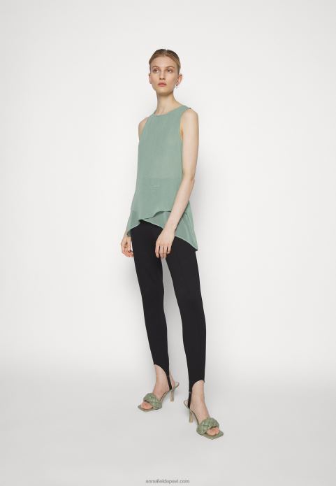 sievietes augšdaļa gaiši zaļa 2LHT389 Anna Field