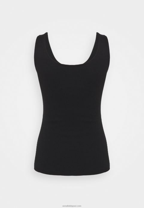 sievietes augšdaļa melna 2LHT391 Anna Field