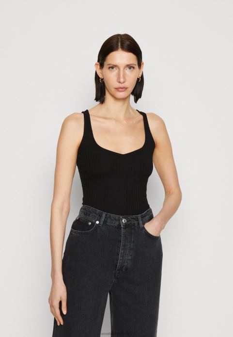 sievietes augšdaļa melna 2LHT406 Anna Field