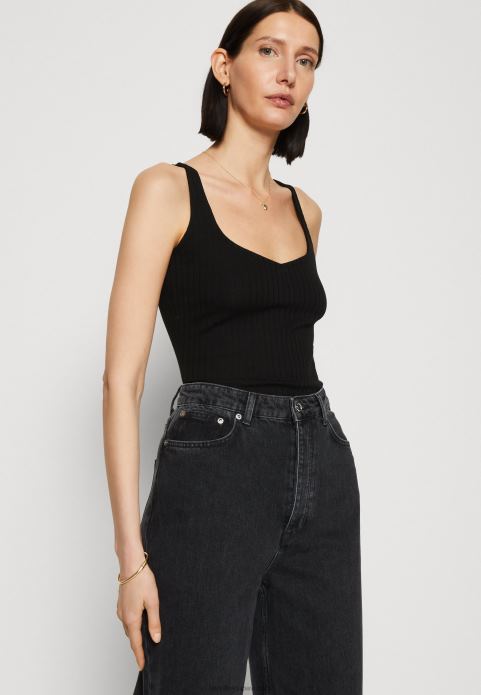 sievietes augšdaļa melna 2LHT406 Anna Field