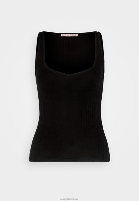 sievietes augšdaļa melna 2LHT406 Anna Field