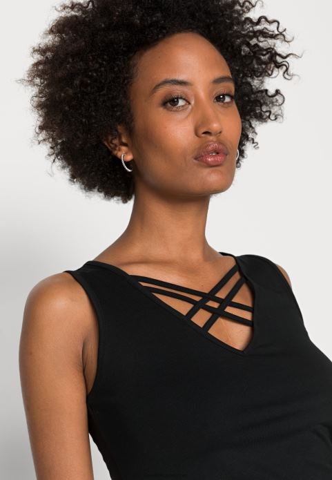 sievietes augšdaļa melna 2LHT423 Anna Field