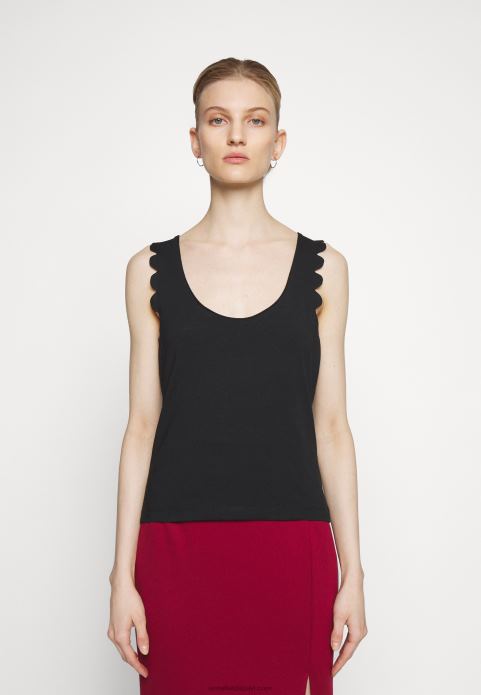 sievietes augšdaļa melna 2LHT439 Anna Field