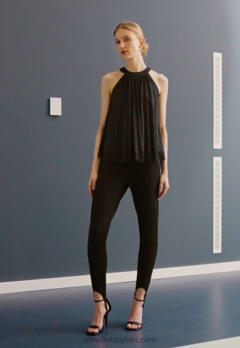 sievietes augšdaļa melna 2LHT457 Anna Field