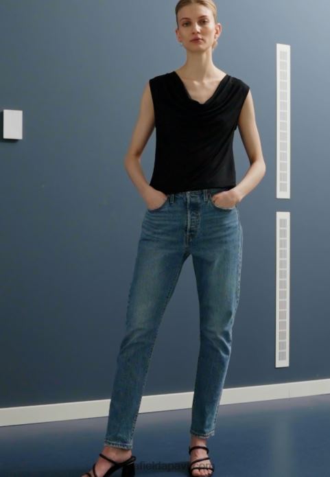 sievietes augšdaļa melna 2LHT459 Anna Field