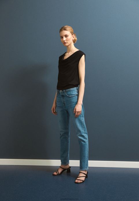 sievietes augšdaļa melna 2LHT459 Anna Field