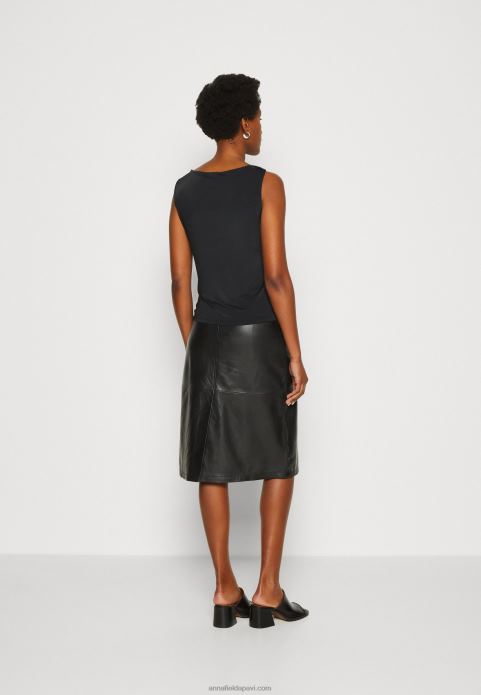 sievietes augšdaļa melna 2LHT474 Anna Field