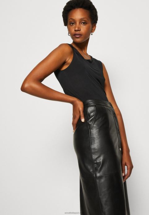 sievietes augšdaļa melna 2LHT474 Anna Field