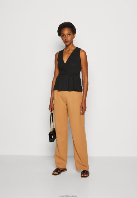 sievietes augšdaļa melna 2LHT488 Anna Field