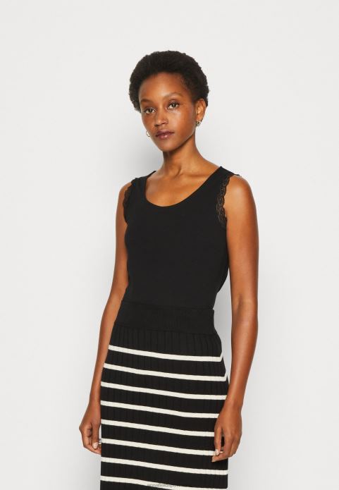 sievietes augšdaļa melna 2LHT496 Anna Field