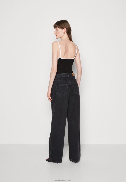 sievietes augšdaļa melna 2LHT503 Anna Field