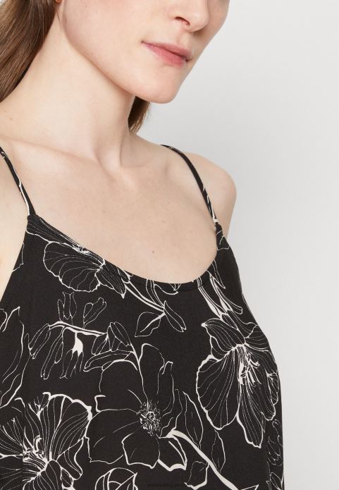 sievietes augšdaļa melna/balta 2LHT477 Anna Field