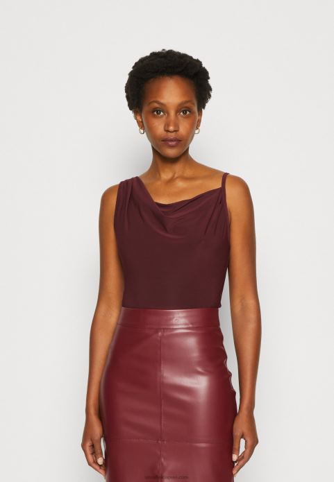 sievietes augšdaļa tumši sarkana 2LHT417 Anna Field