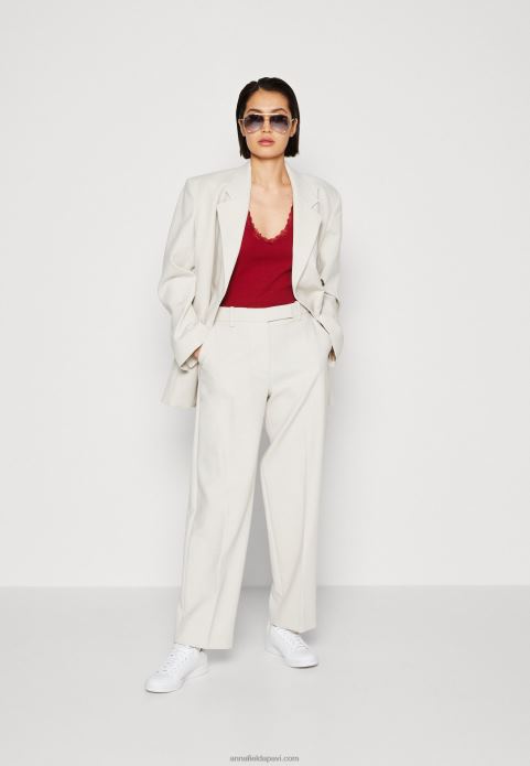 sievietes augšdaļa tumši sarkana 2LHT497 Anna Field