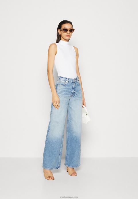 sievietes augšējais balts 2LHT465 Anna Field