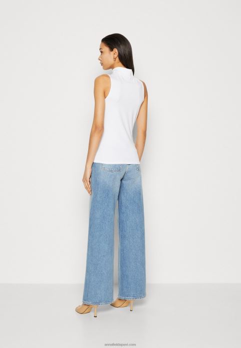 sievietes augšējais balts 2LHT465 Anna Field