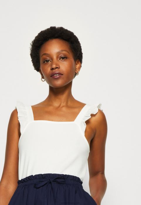 sievietes augšējais balts 2LHT491 Anna Field