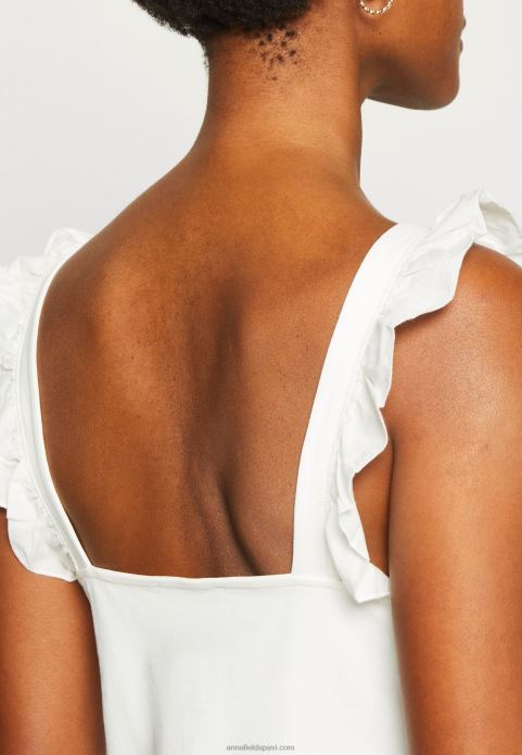 sievietes augšējais balts 2LHT491 Anna Field