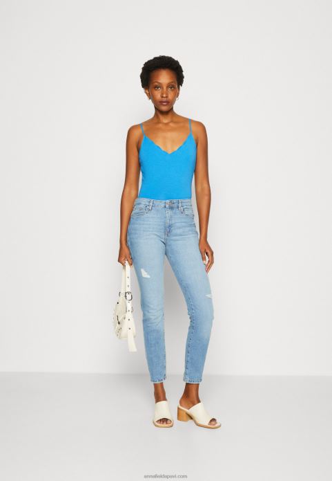 sievietes augšējais zils 2LHT460 Anna Field