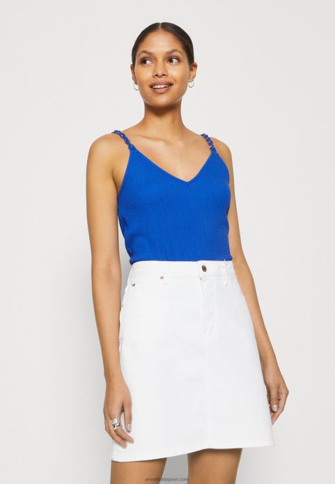 sievietes augšējais zils 2LHT486 Anna Field