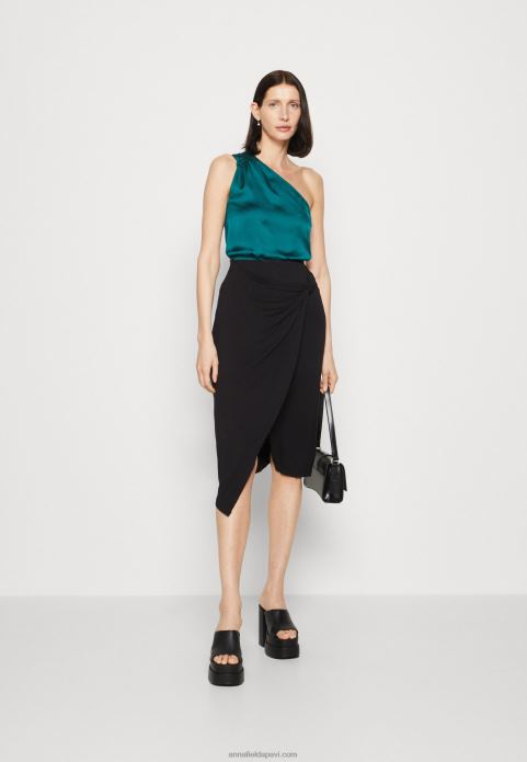 sievietes augšpusē tumši zaļa 2LHT462 Anna Field