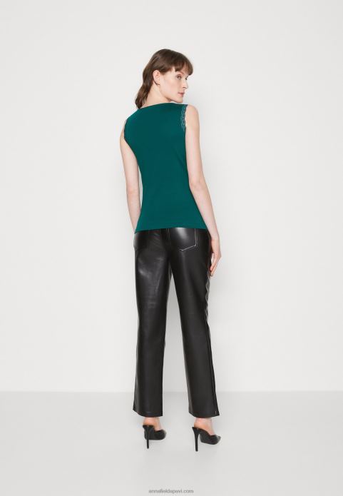 sievietes augšpusē tumši zaļa 2LHT499 Anna Field