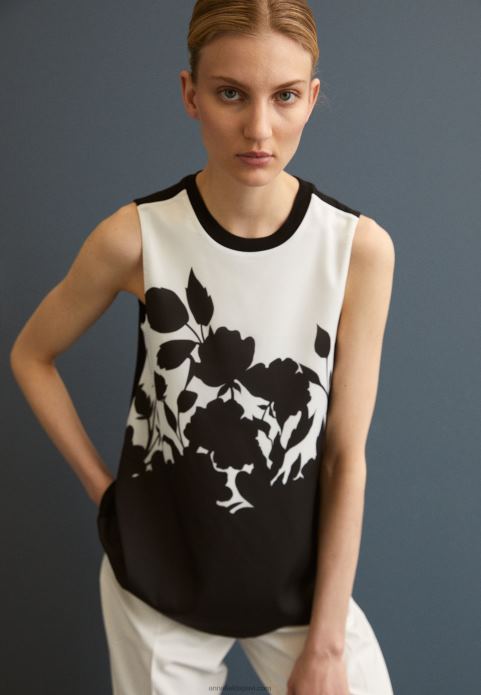 sievietes blūze melna/balta 2LHT504 Anna Field