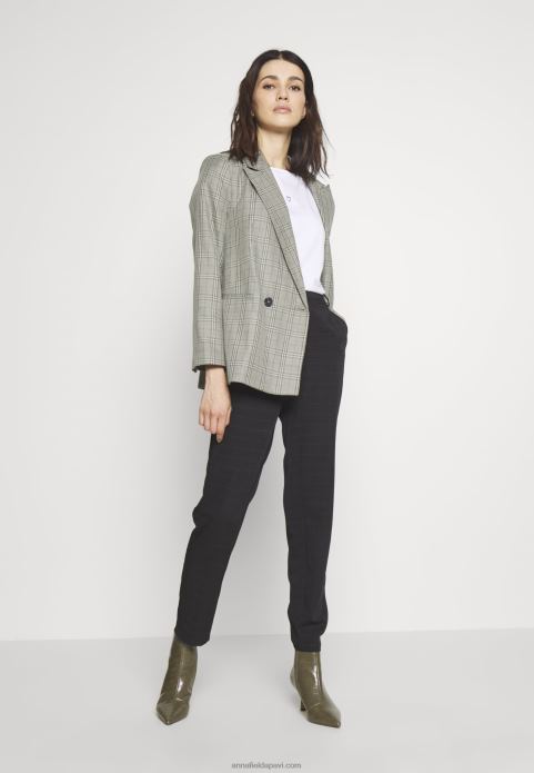 sievietes pamata t-krekls balts 2LHT280 Anna Field