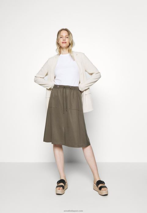 sievietes pamata t-krekls balts 2LHT304 Anna Field