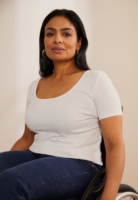 sievietes pamata t-krekls balts 2LHT350 Anna Field