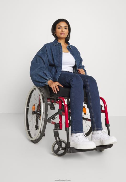 sievietes pamata t-krekls balts 2LHT350 Anna Field