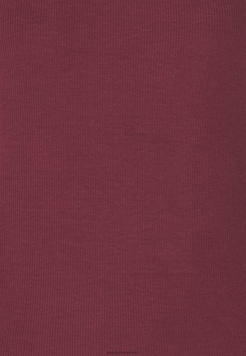 sievietes pamata t-krekls tumši sarkans 2LHT310 Anna Field