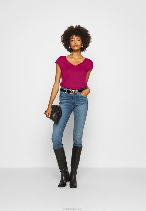 sievietes pamata t-kreklu ogu 2LHT290 Anna Field