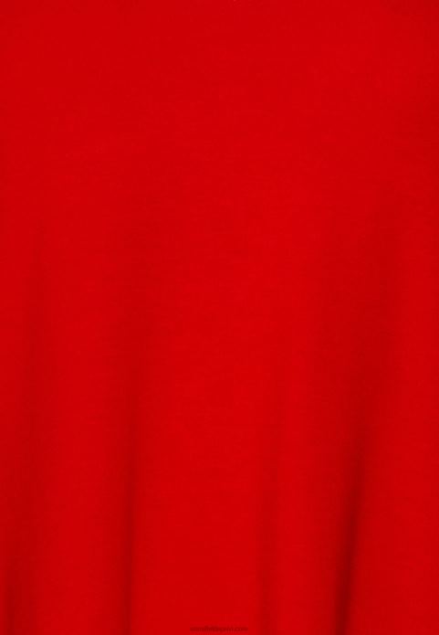 sievietes sarkans tops ar garām piedurknēm 2LHT540 Anna Field