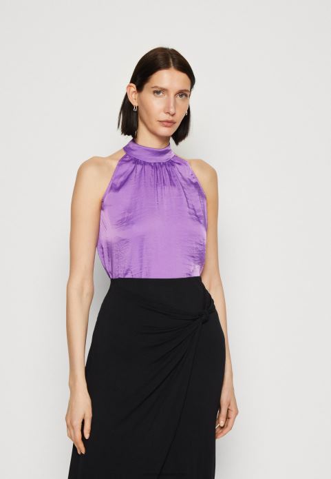 sievietes top ceriņi 2LHT416 Anna Field