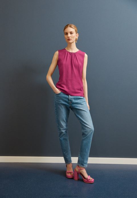 sievietes top rozā 2LHT413 Anna Field