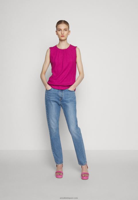 sievietes top rozā 2LHT413 Anna Field