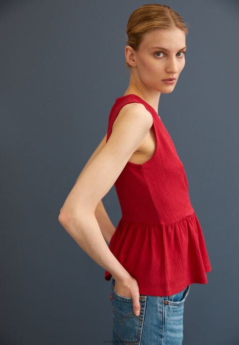 sievietes top rozā 2LHT446 Anna Field