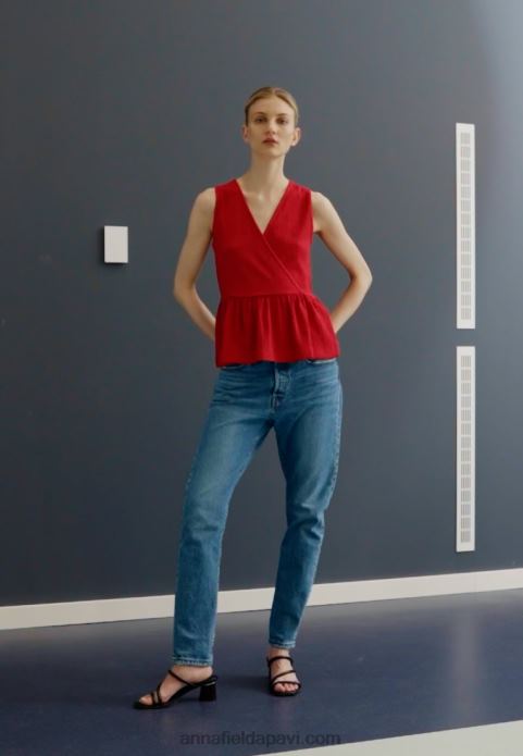 sievietes top rozā 2LHT446 Anna Field