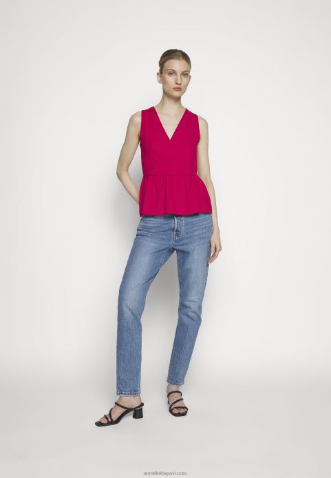 sievietes top rozā 2LHT446 Anna Field