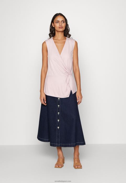 sievietes top rozā 2LHT489 Anna Field