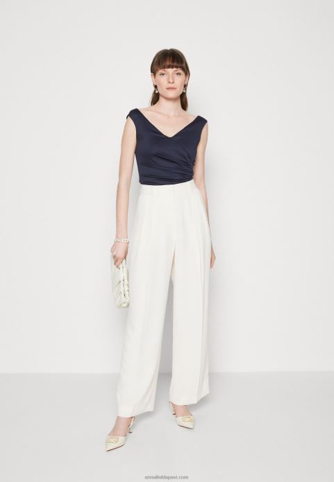 sievietes top tumši zils 2LHT478 Anna Field