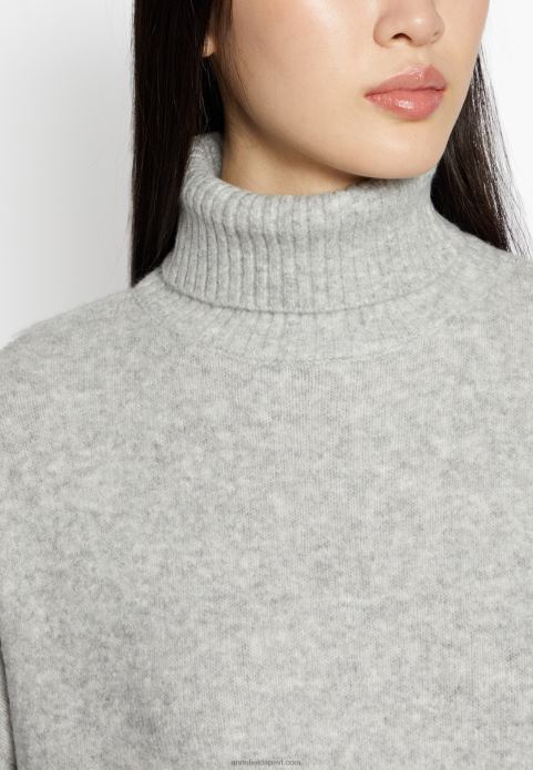 sievietes džemperis 112 raibs pelēks 2LHT849 Anna Field