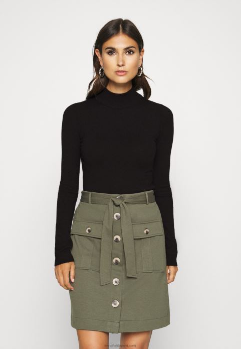 sievietes džemperis melns 2LHT833 Anna Field