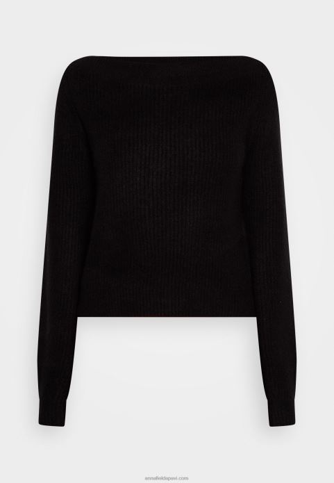 sievietes džemperis melns 2LHT834 Anna Field