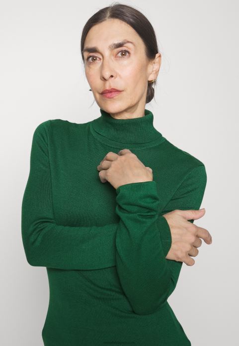 sievietes džemperis zaļš 2LHT855 Anna Field