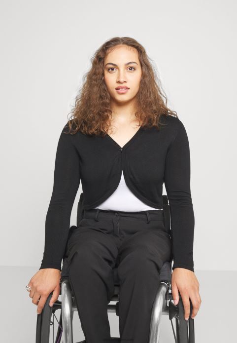 sievietes jaka melna 2LHT832 Anna Field